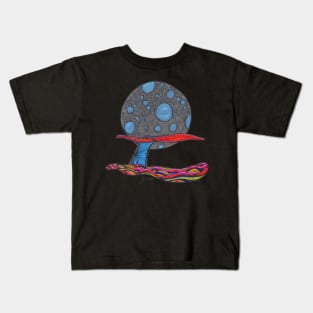 Ethereal Whale Tail Kids T-Shirt